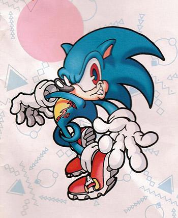 Sonic the Hedgehog rejected design