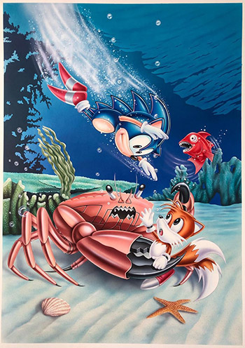 1993 Sonic calendar
