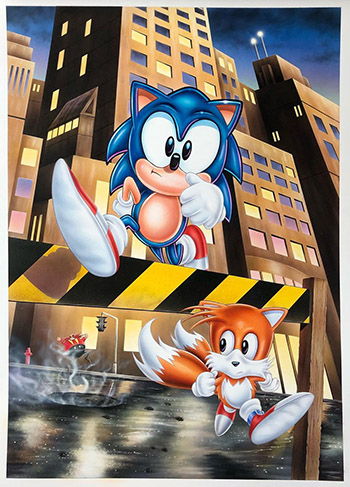1993 Sonic calendar