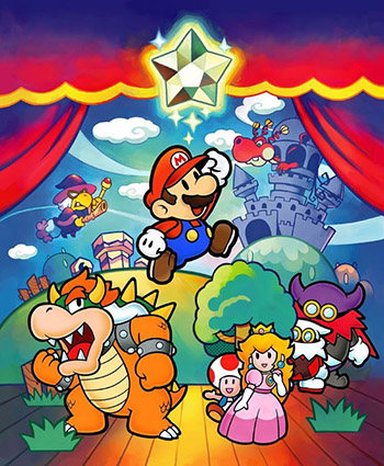 Paper Mario The Origami King Coloring Book