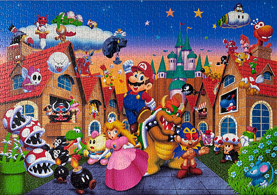 Super Mario jigsaw puzzle