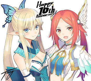 Phantasy Star Online 2 10th anniversary