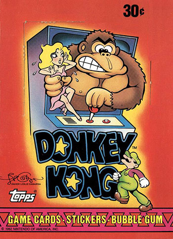 Donkey Kong bubble gum