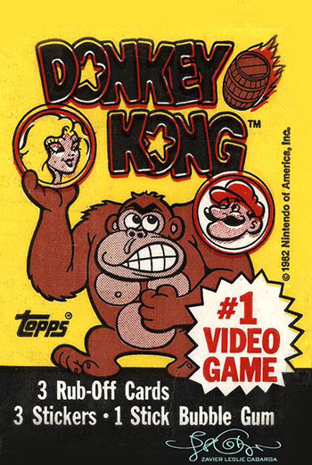 Donkey Kong bubble gum