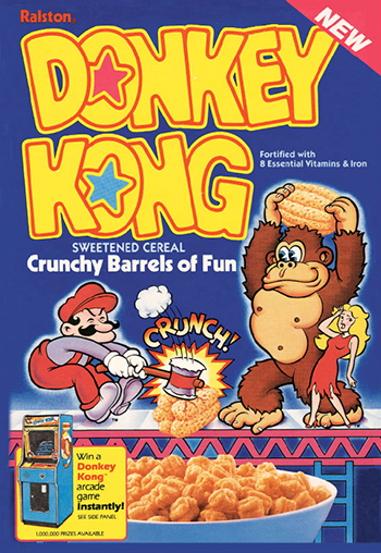 Donkey Kong cereal